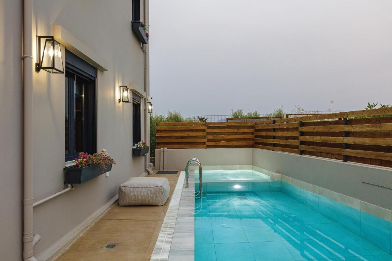 Iron Villas - Nefeli & Oniros Pangalochori Extérieur photo