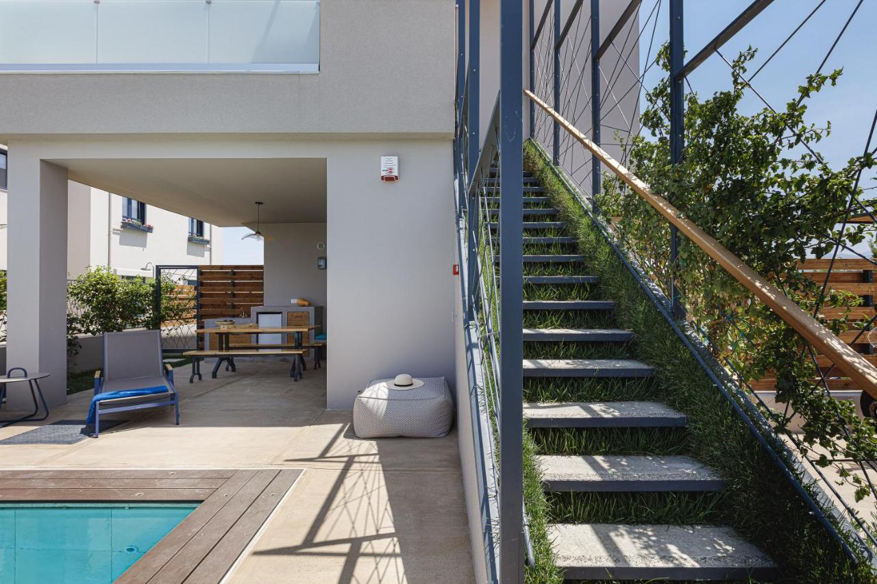 Iron Villas - Nefeli & Oniros Pangalochori Extérieur photo