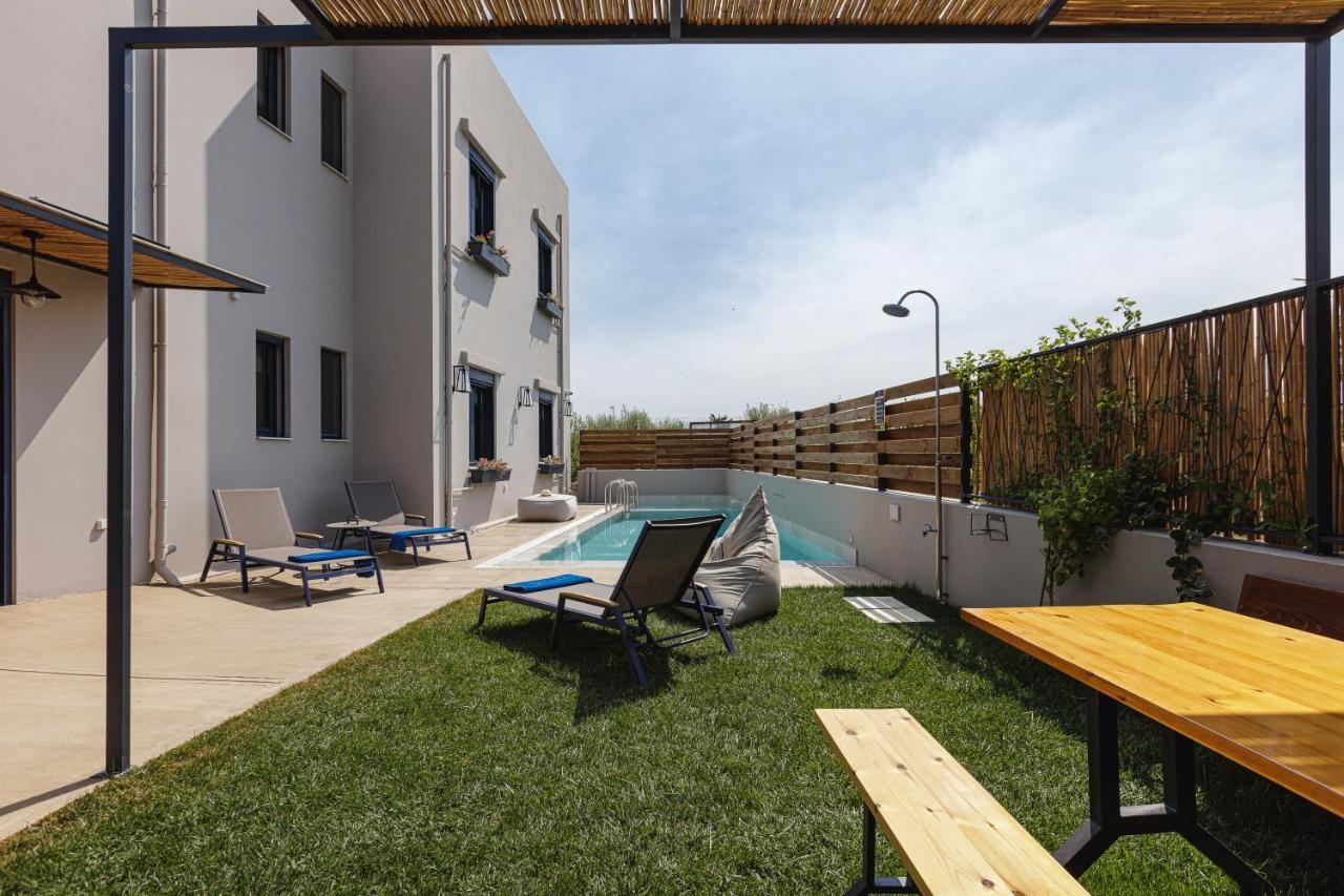 Iron Villas - Nefeli & Oniros Pangalochori Extérieur photo