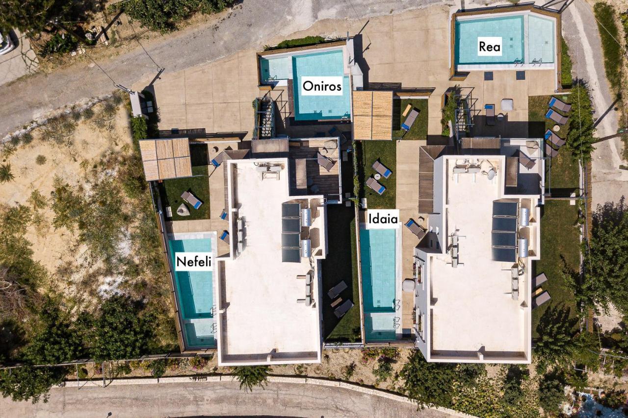 Iron Villas - Nefeli & Oniros Pangalochori Extérieur photo