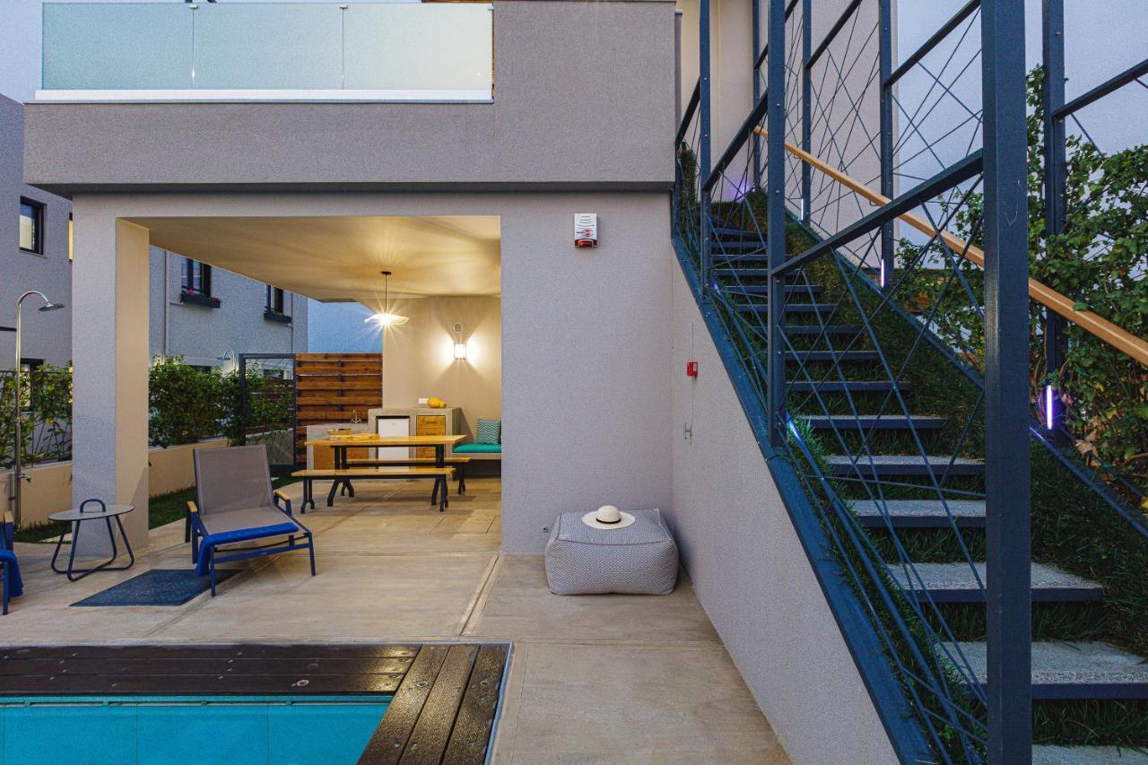 Iron Villas - Nefeli & Oniros Pangalochori Extérieur photo